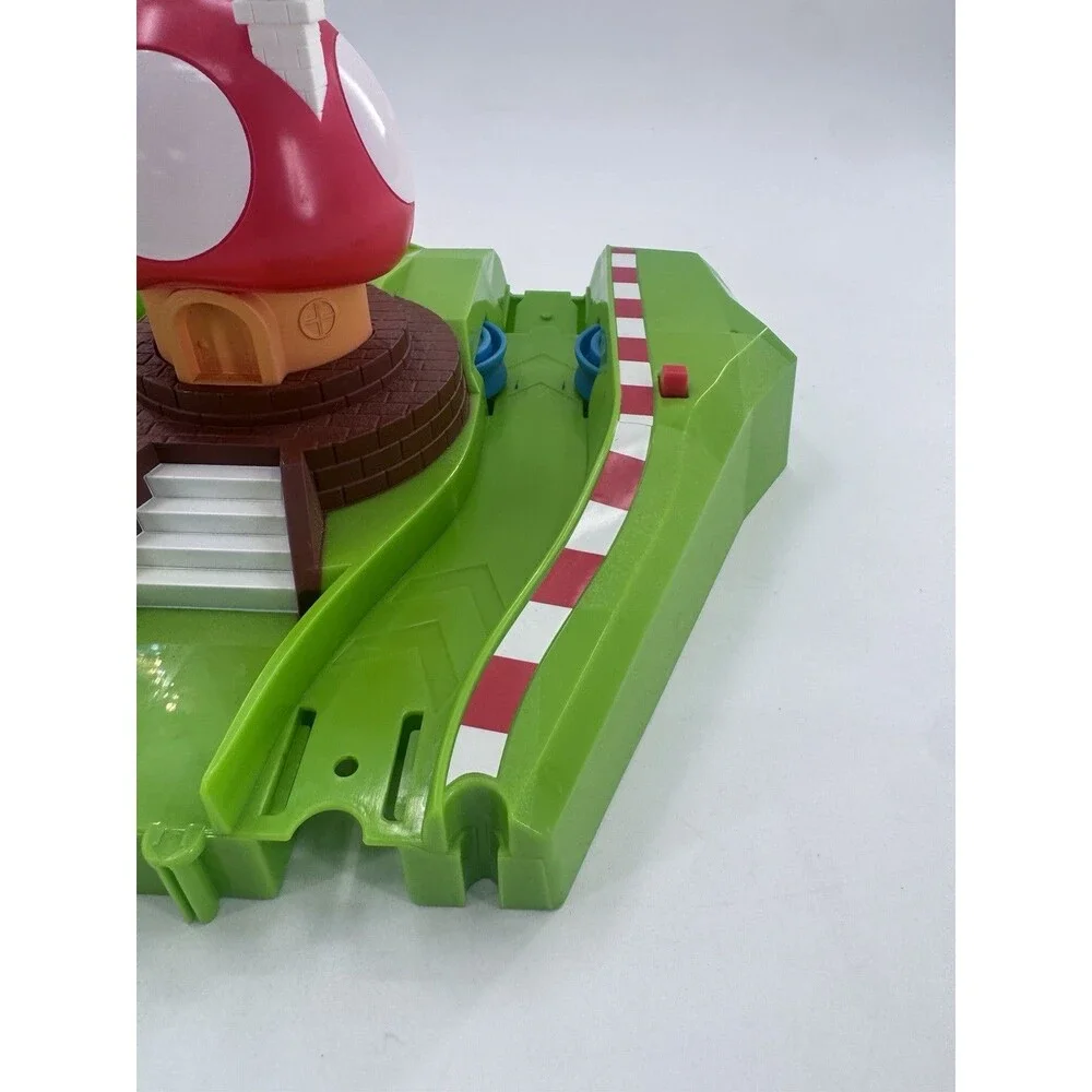 Mario Kart Hot Wheels Circuit Track Parts Slam Launcher Base Toad Mushroom Works